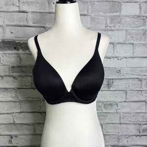Aerie Sunnie Full Coverage Lightly Lined Black Bra